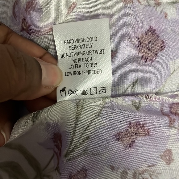 Charlotte Russe Floral Open Front Kimono Swim Coverup - Picture 9 of 11